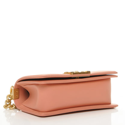 Chanel Caviar Quilted Small Boy Flap Powder Pink 4 of 7