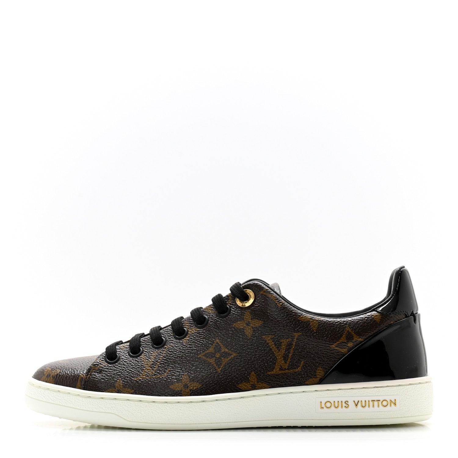 Louis Vuitton Patent Monogram Frontrow Sneakers 36.5 1 of 9
