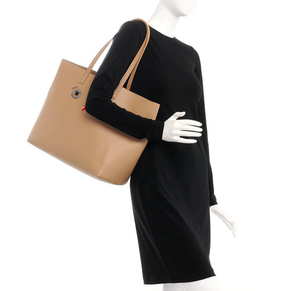 Fendi Vitello Hypnoteyes Shopping Tote Cuoio 2 of 8