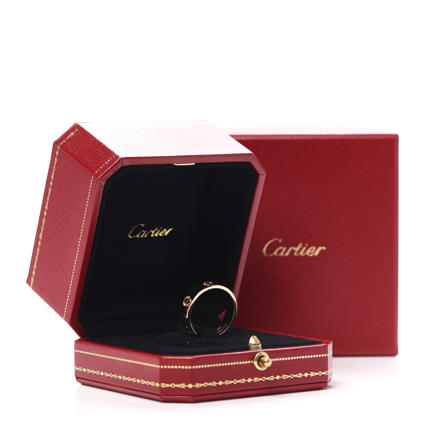 18K Yellow Gold 5.5mm LOVE Ring 59 8.75