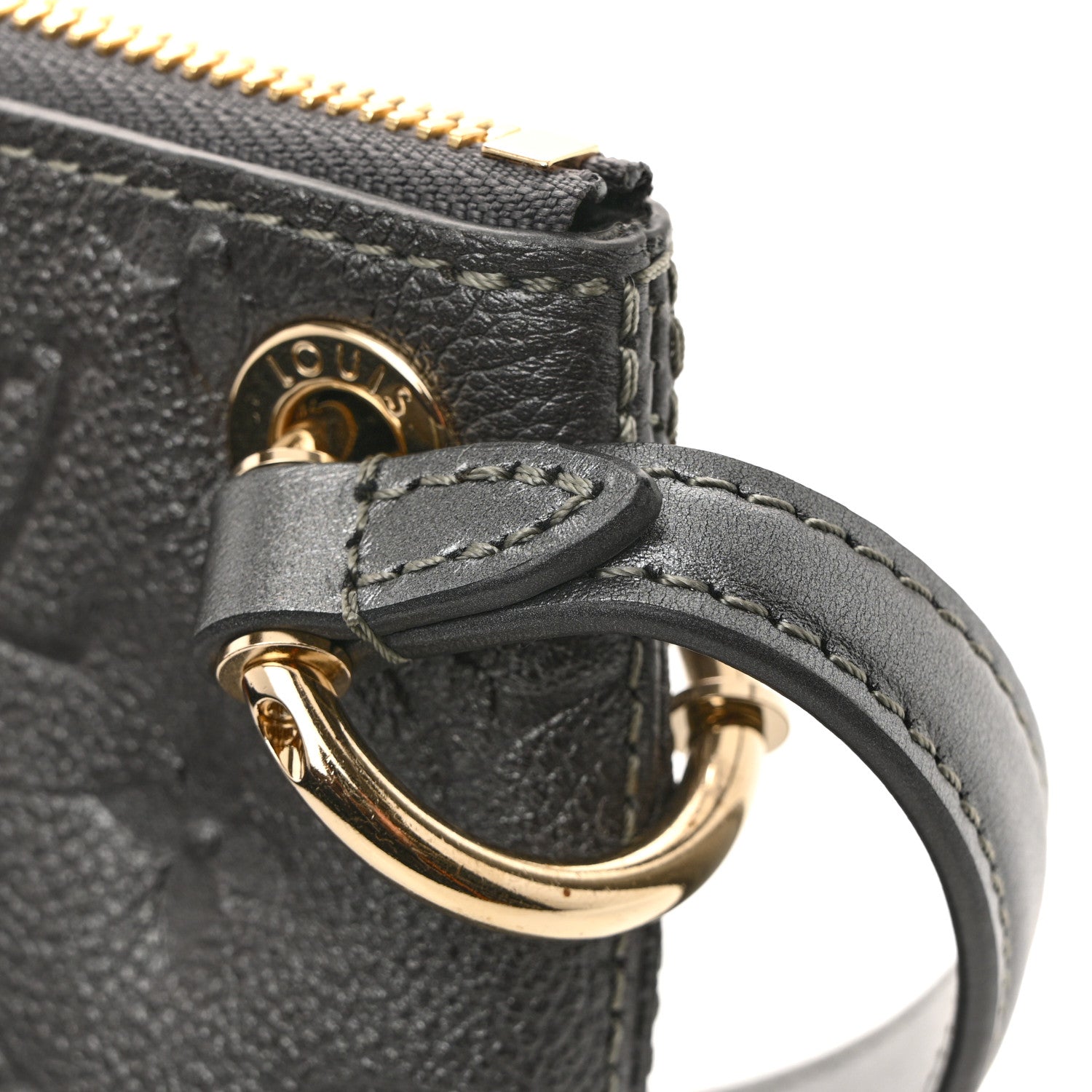 Louis Vuitton Shimmery Empreinte Pochette Sevres Gun Metal 11 of 12