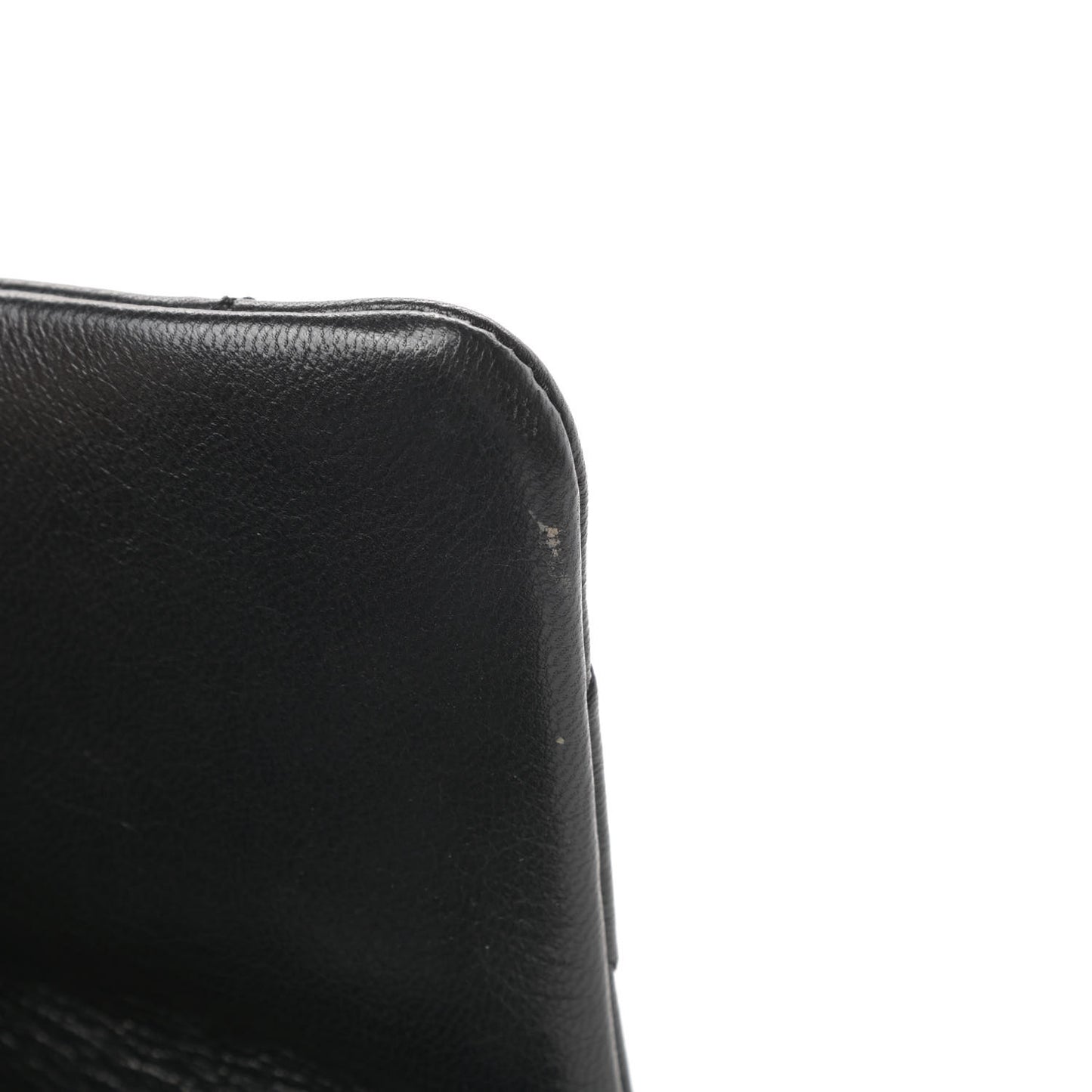Goatskin Quilted Large Chanel 19 Flap Black