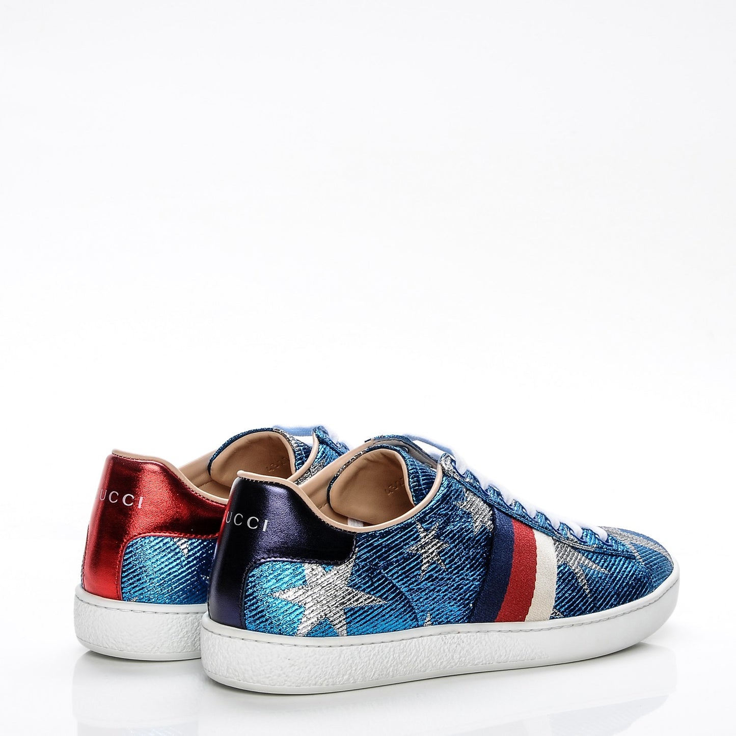 Lurex Starry Sky Sylvie Web New Ace Sneakers 38 Bluette Silver