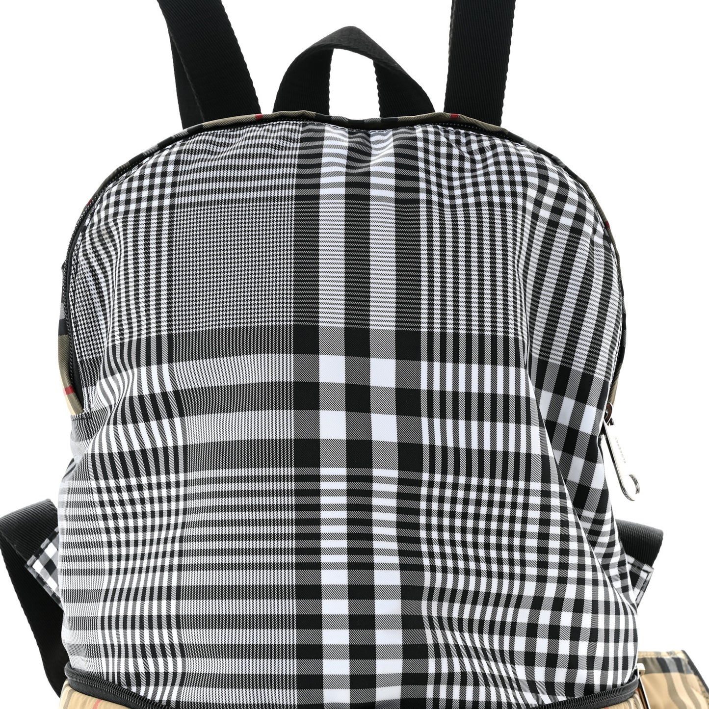 Nylon Rex Vintage Check Convertible Backpack Bum Bag Archive Beige Grey