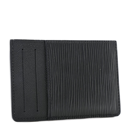 Louis Vuitton Epi Neo Porte-Cartes Card Holder Black 3 of 7