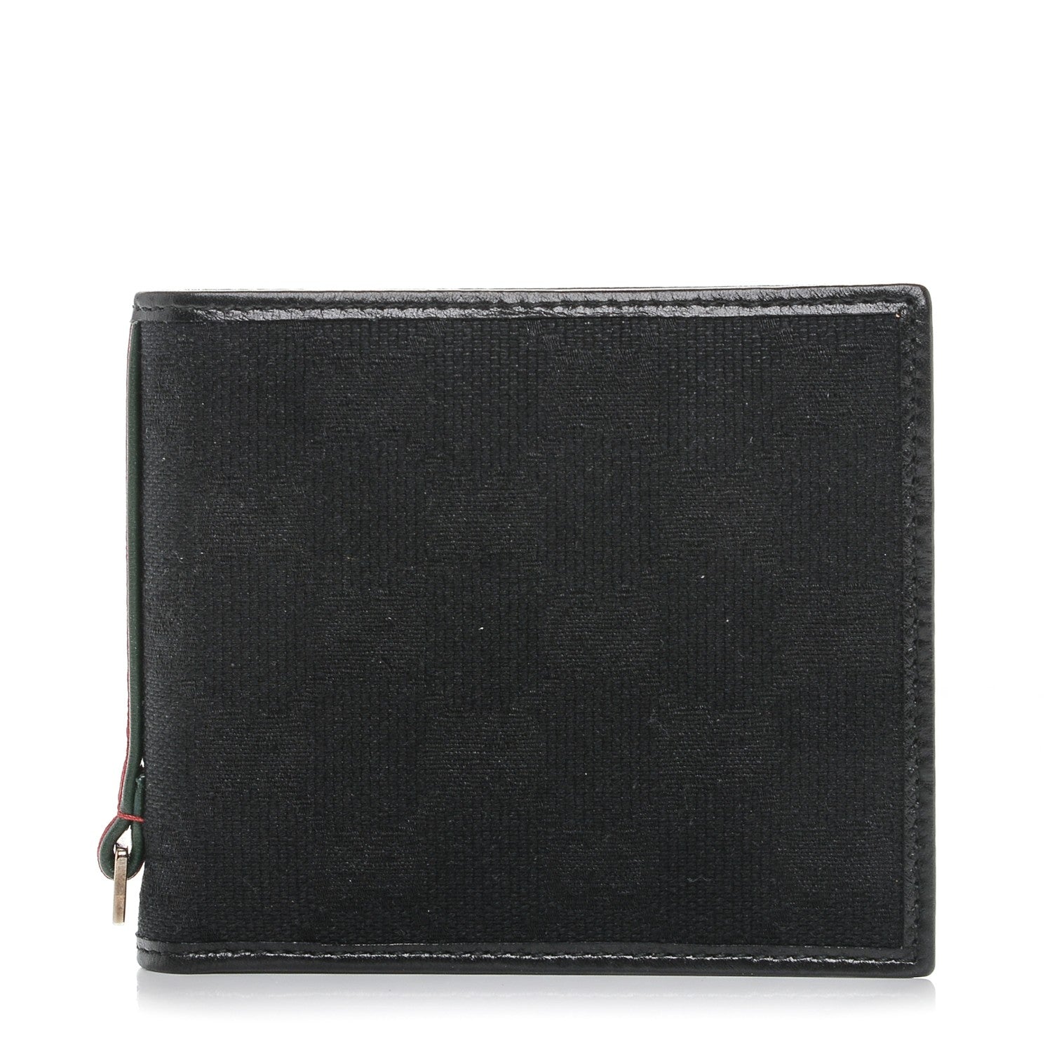 Gucci Mens Monogram Bi-Fold Wallet Black 1 of 6