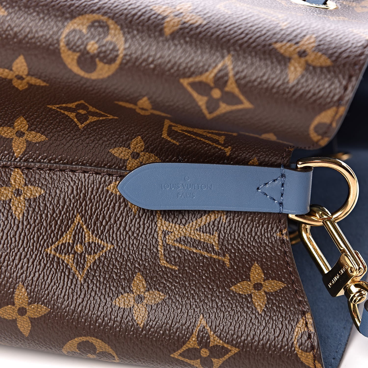 Louis Vuitton Monogram Neonoe MM Blue Jean 6 of 9