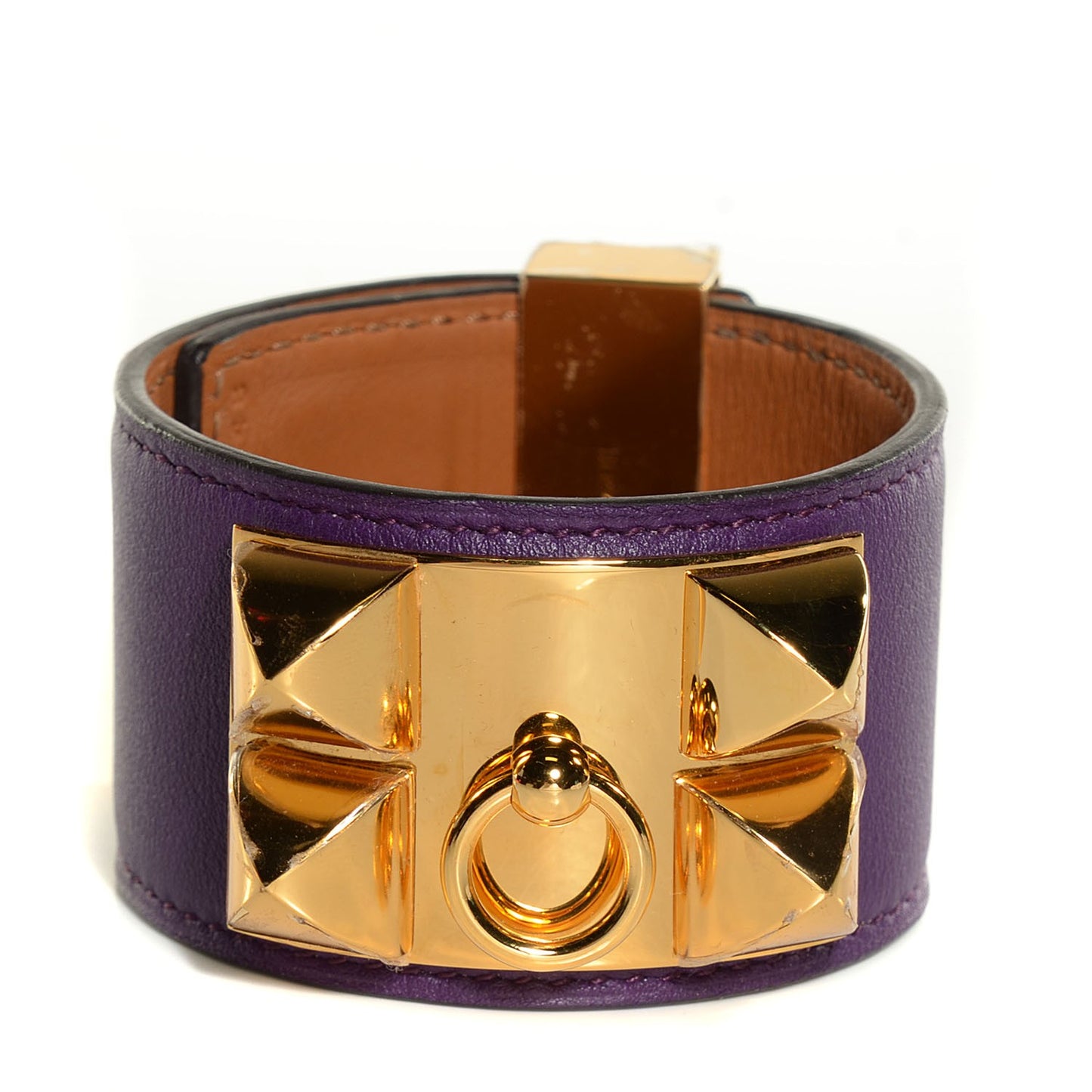 Veau Swift Collier De Chien CDC Bracelet L Ultraviolet