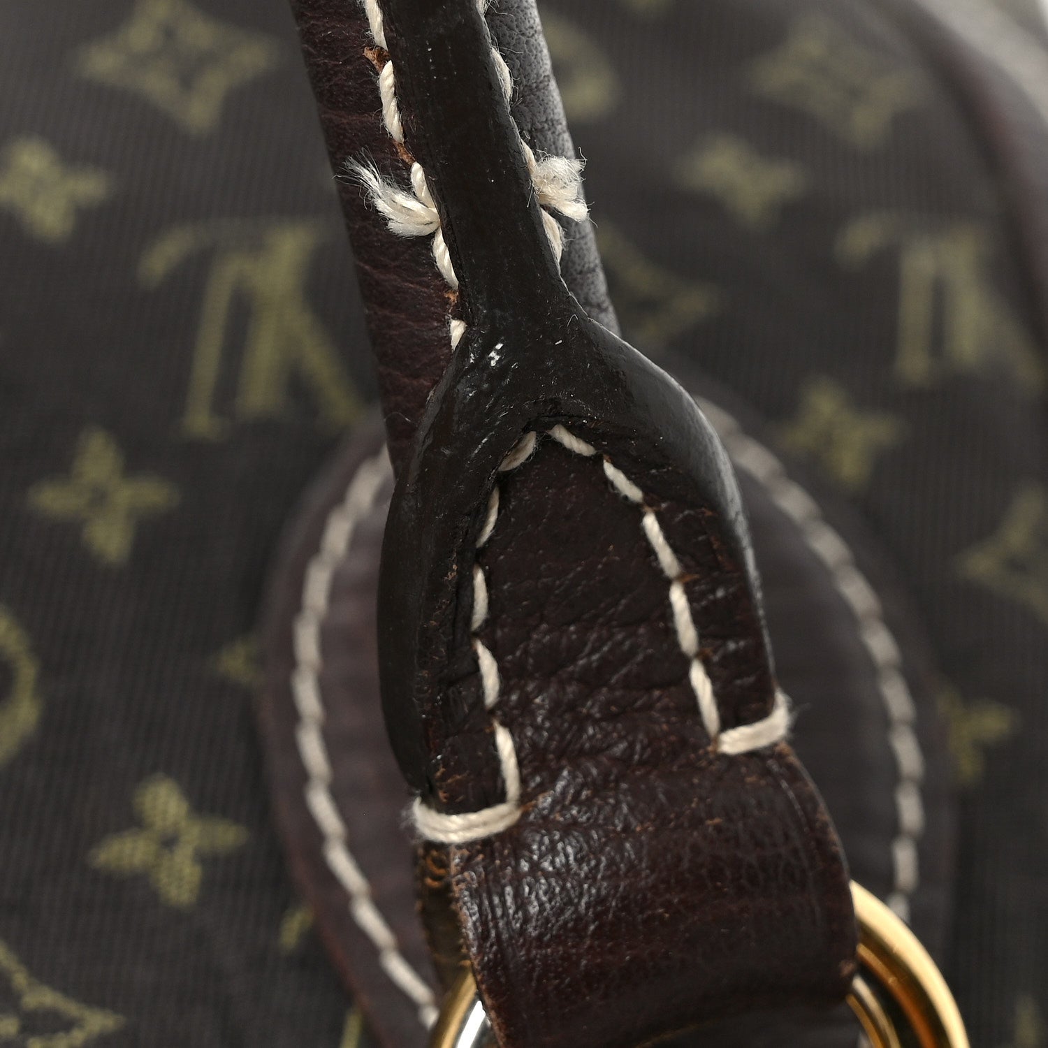 Louis Vuitton Mini Lin Besace Angele Ebene 9 of 9