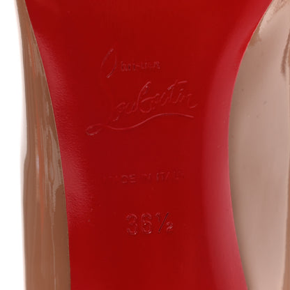 Christian Louboutin Patent Simple 70 Pumps 36.5 Nude 6 of 9