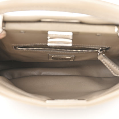 Fendi Nappa Mini Peekaboo Iconic Satchel Tortora 5 of 11