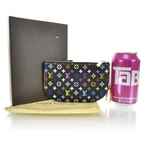 Monogram Multicolor Pochette PM Black