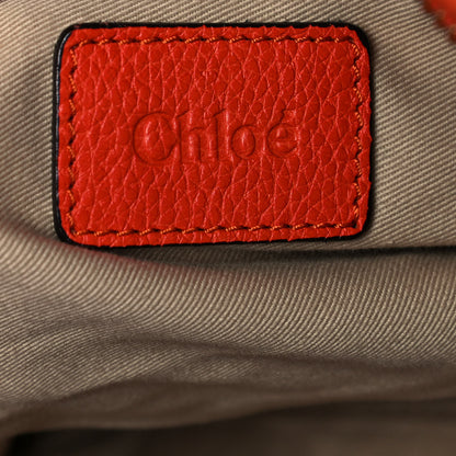 Chloe Calfskin Medium Paraty Orange Mechanic 5 of 14