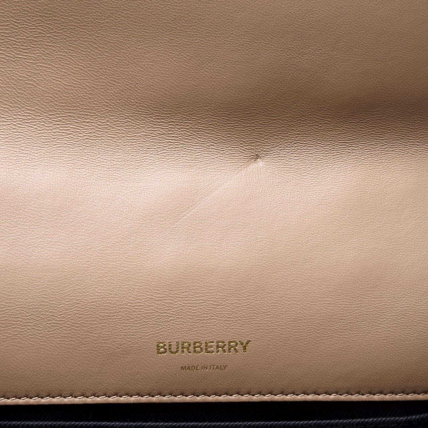 Burberry Lambskin Quilted Small Lola Bag Camel 5 of 10