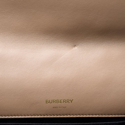 Burberry Lambskin Quilted Small Lola Bag Camel 5 of 10