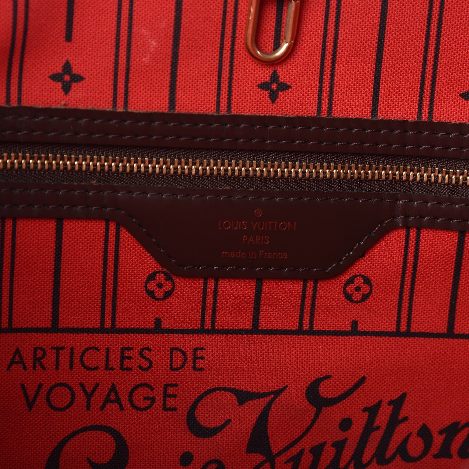 Louis Vuitton Damier Ebene Neverfull MM 6 of 12