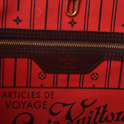 Louis Vuitton Damier Ebene Neverfull MM 6 of 12