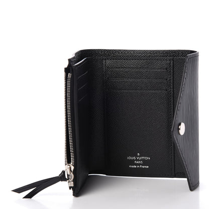 Louis Vuitton Epi Victorine Wallet Black 5 of 6