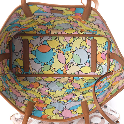 MCM X Eddie Kang Visetos Medium Reversible Shopper Tote Natural 12 of 17