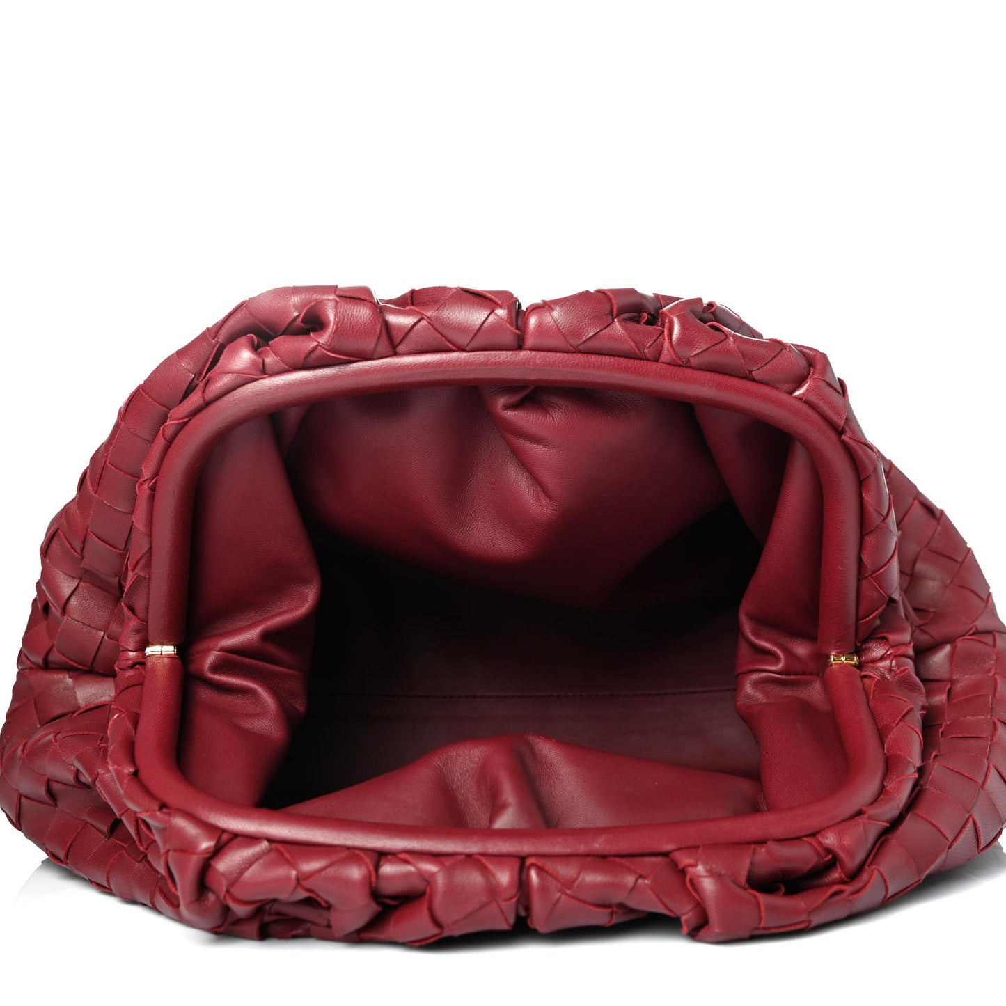 Nappa Maxi Intrecciato The Pouch Oversized Clutch
