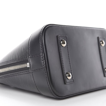 Louis Vuitton Epi Alma BB Black 6 of 8
