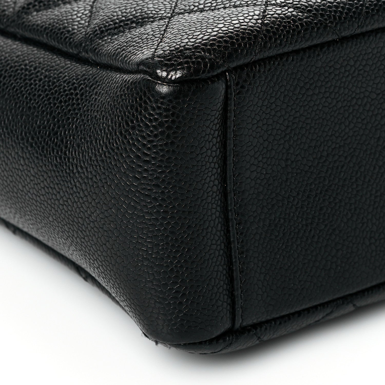Chanel Caviar Quilted Petit Shopping Tote PST Black 8 of 10
