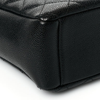 Chanel Caviar Quilted Petit Shopping Tote PST Black 8 of 10