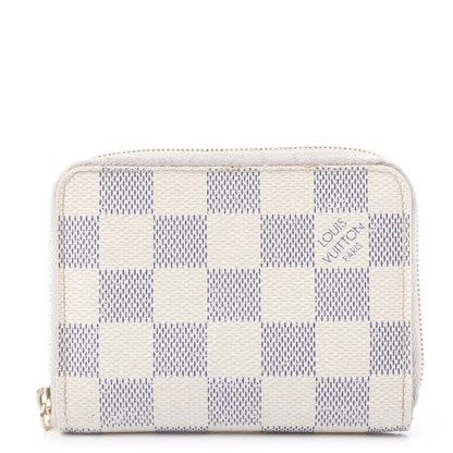 Louis Vuitton Damier Azur Zippy Coin Purse 1 of 9