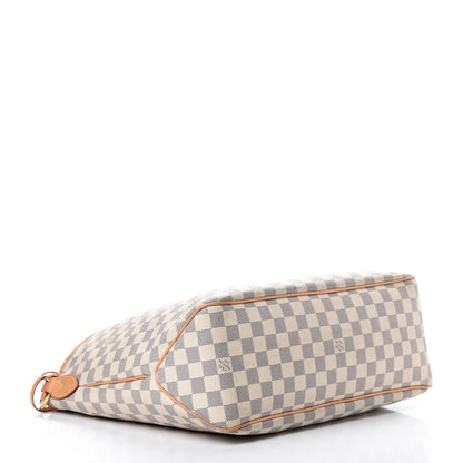 Louis Vuitton Damier Azur Delightful MM Rose Ballerine 3 of 16