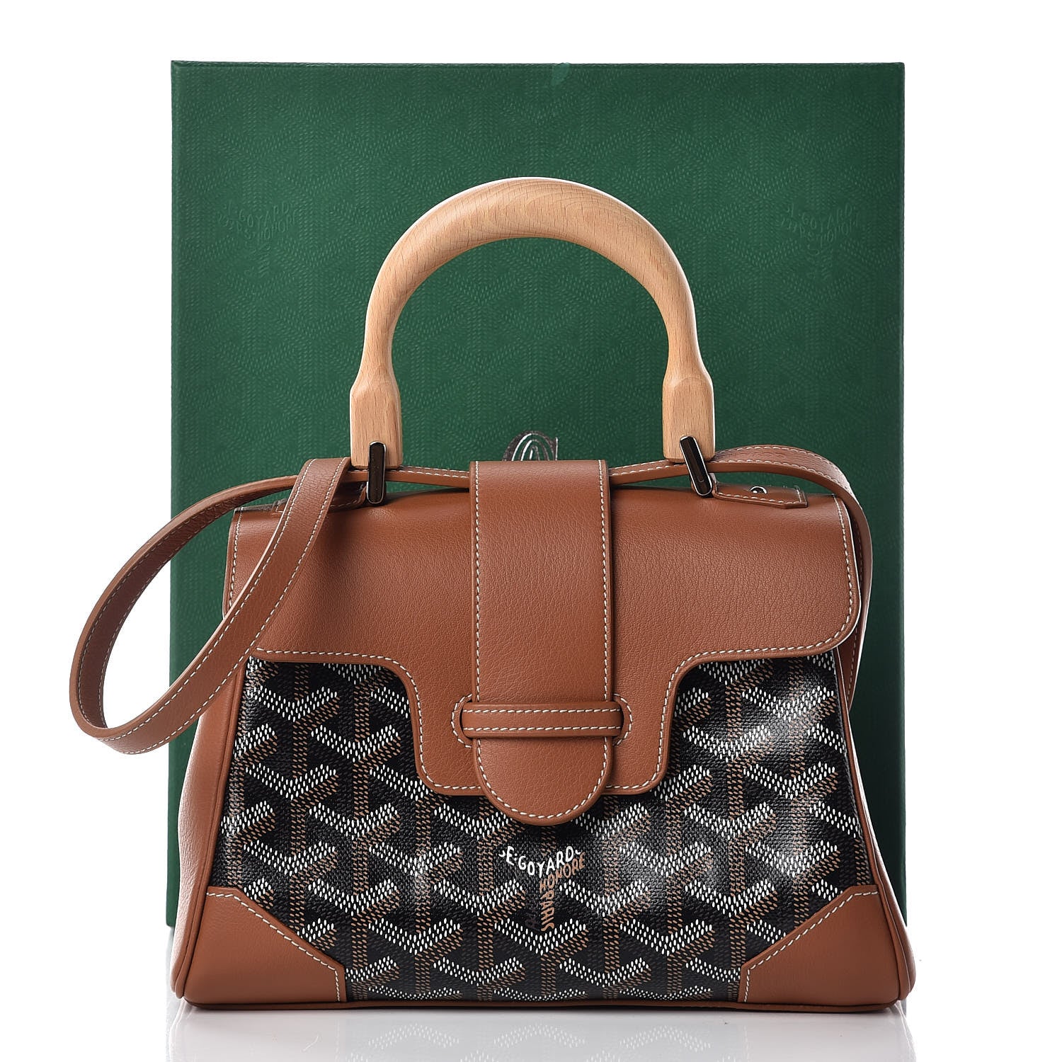 Goyard Goyardine Mini Saigon Black Gold 10 of 10