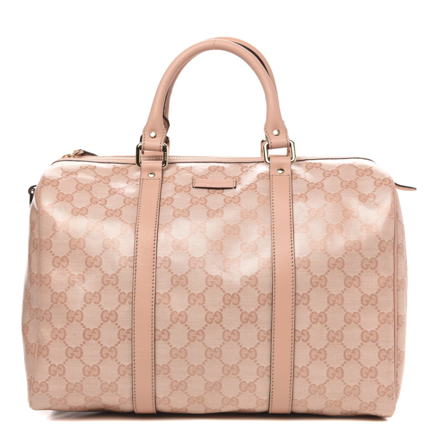 Gucci Crystal Monogram Joy Medium Boston Pink 1 of 10