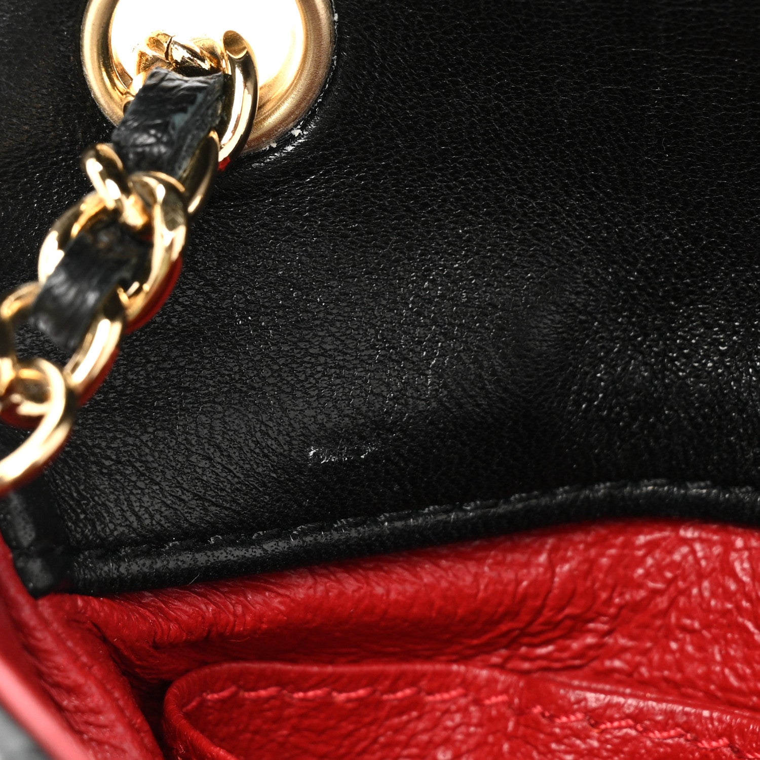 Chanel Lambskin Quilted Extra Mini Square Flap Black 9 of 10