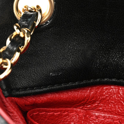 Chanel Lambskin Quilted Extra Mini Square Flap Black 9 of 10