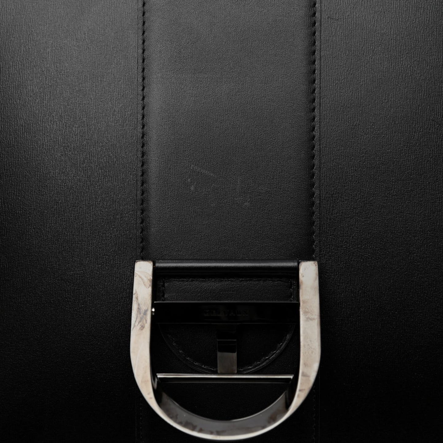 Box Calfskin GM Brillant Satchel Black