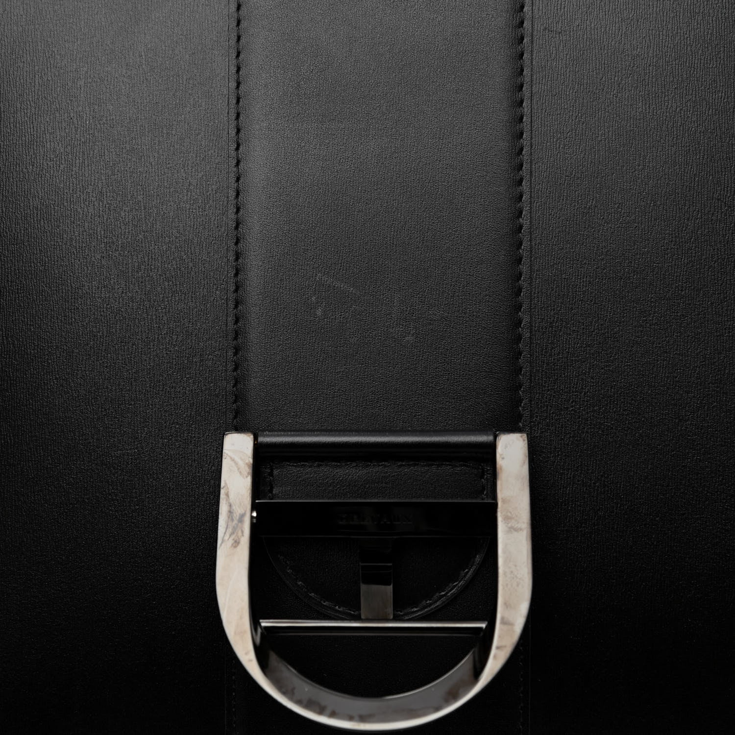 Delvaux Box Calfskin GM Brillant Satchel Black 11 of 12