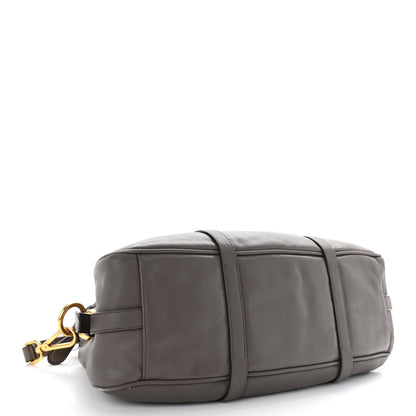 Prada Soft Calf Shopping Satchel Bambu 4 of 10