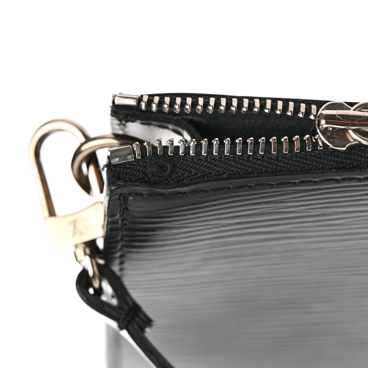 Louis Vuitton Epi Pochette Accessories 21 Black 6 of 6
