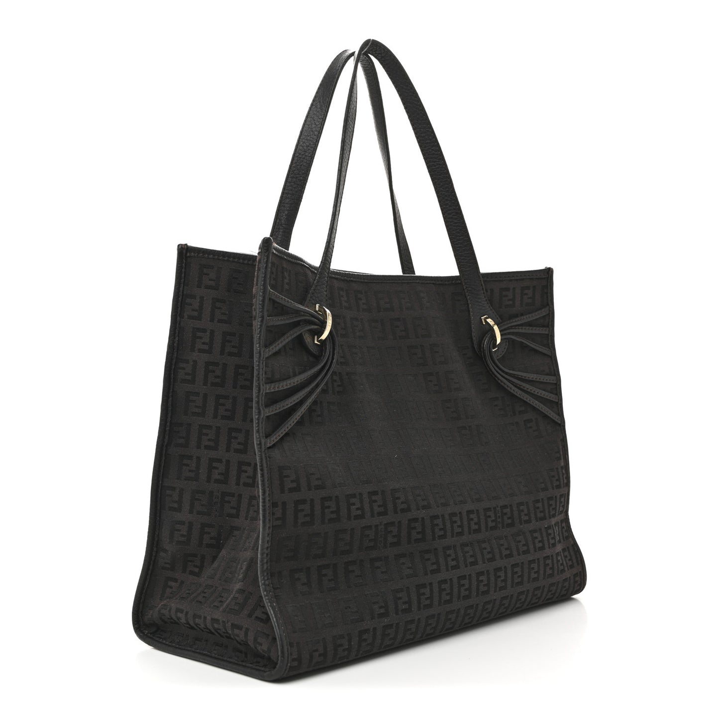 Zucchino Vitello Shopping Tote Brown
