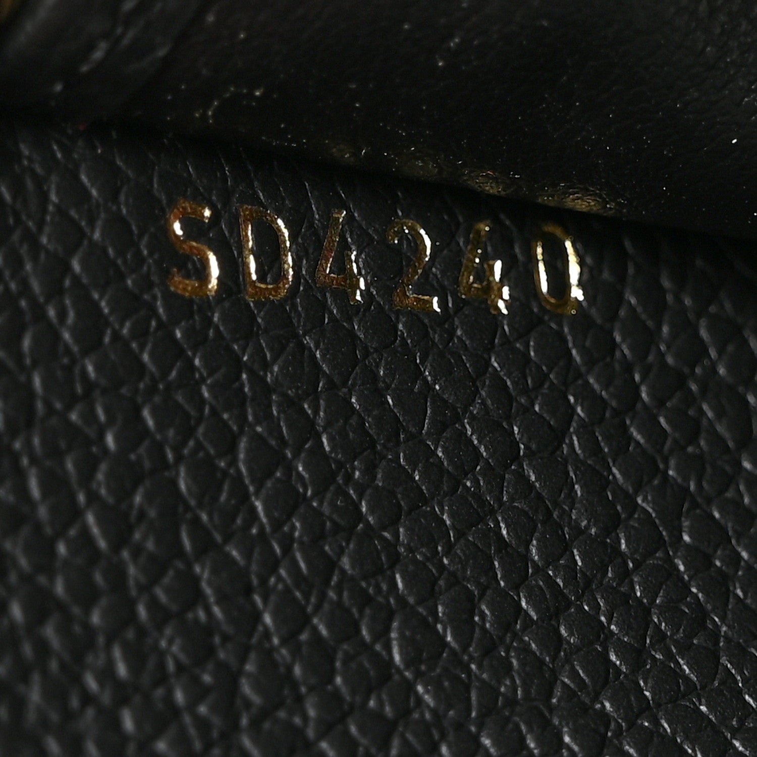 Louis Vuitton Empreinte Zippy Wallet Black 7 of 8
