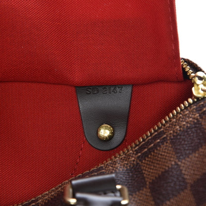 Louis Vuitton Damier Ebene Speedy Bandouliere 25 8 of 10