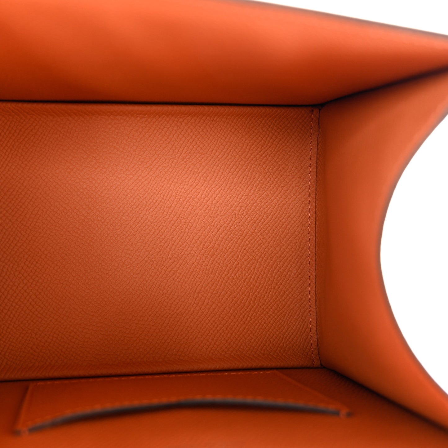 Carat Calfskin Madeleine Clutch Powder Peach