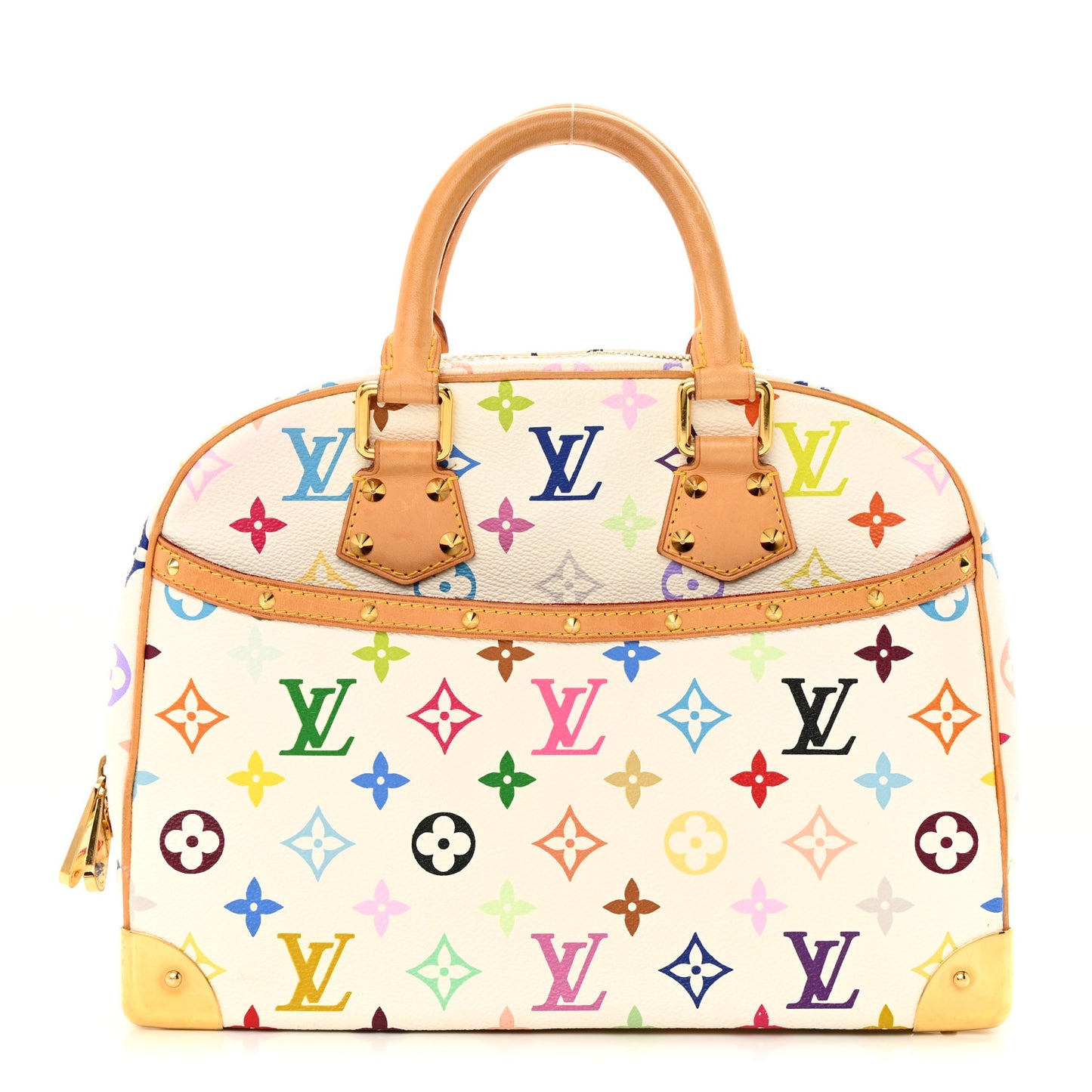 Monogram Multicolor Trouville White