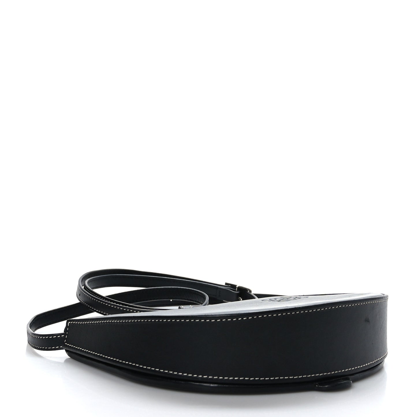 Soft Calfskin Heel Bag Black