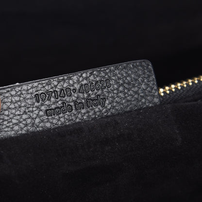 Saint Laurent Pony Hair Patent Large Muse Two Black 7 of 11