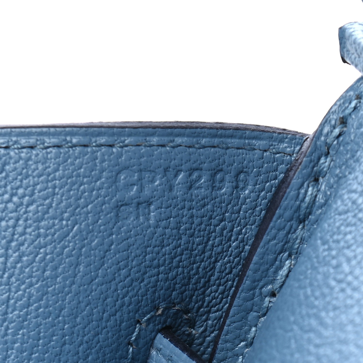 Hermes Togo Birkin 35 Azur 7 of 10