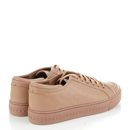 Louis Vuitton Calfskin Embossed Monogram Jazzy Sneakers 38 4 of 7