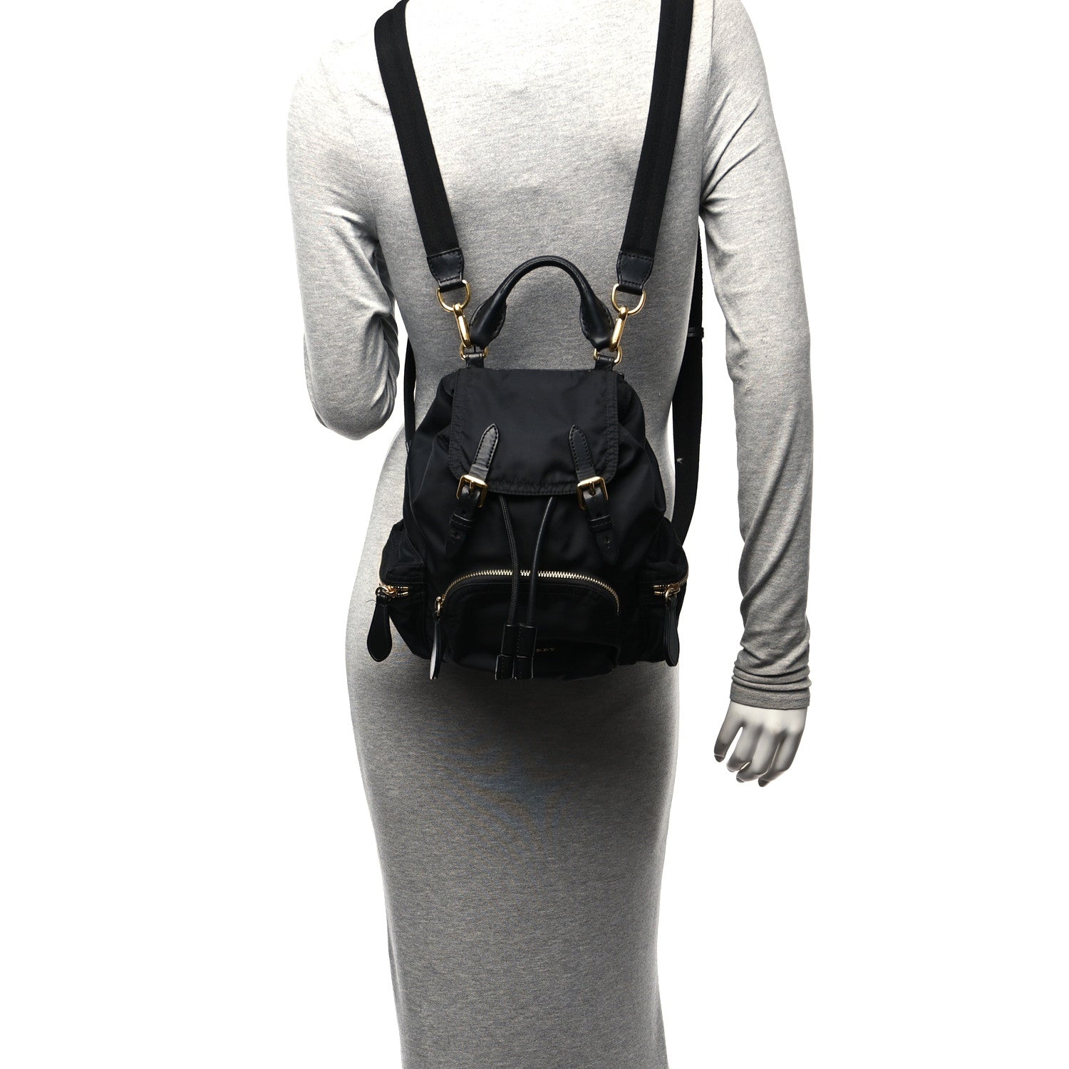 Burberry Nylon Small Crossbody Rucksack Backpack Black 2 of 17