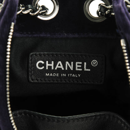 Chanel Velvet Mini Backpack Is Back Plum 7 of 8