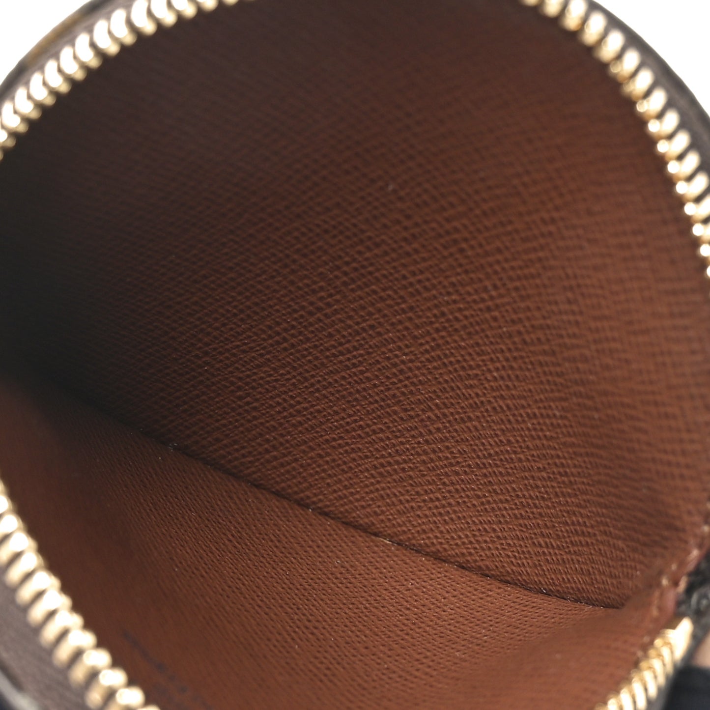 Monogram Round Coin Purse