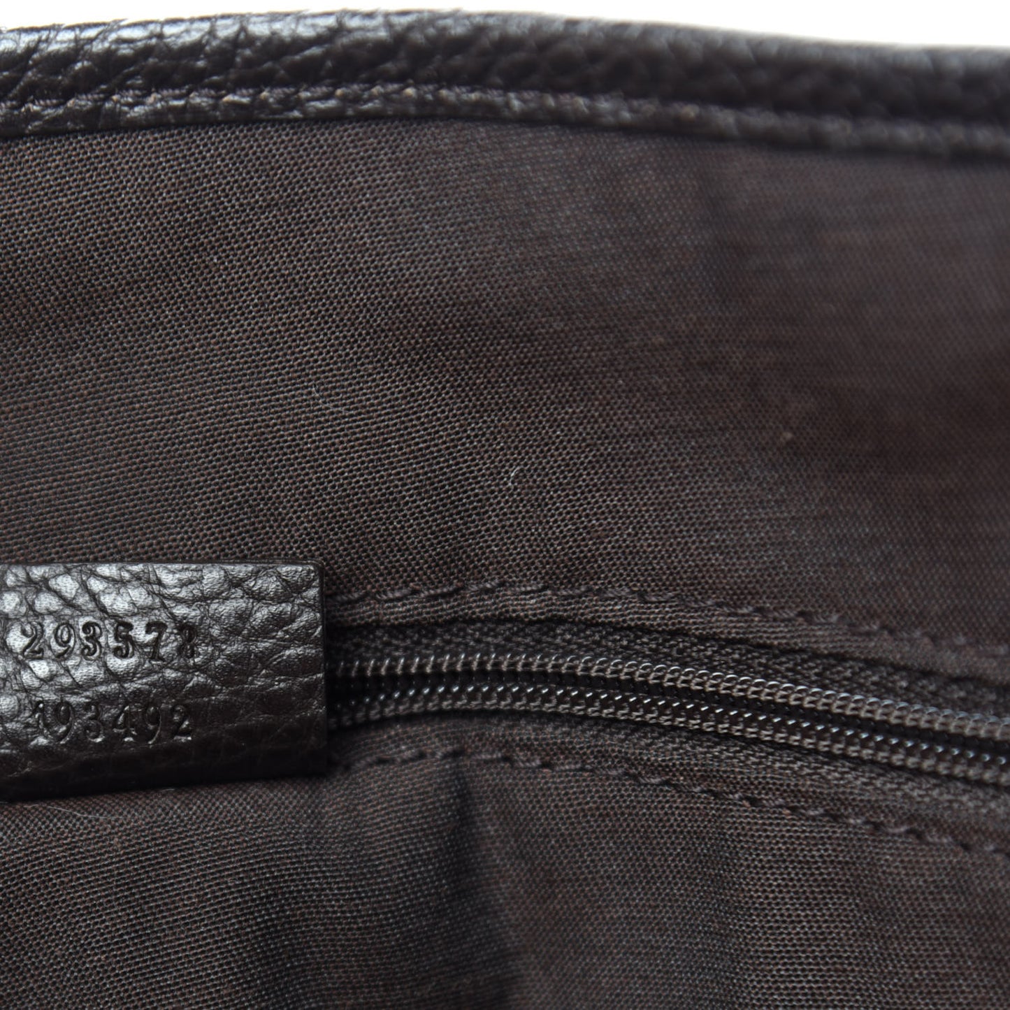 Monogram Medium Abbey Shoulder Bag Chocolate